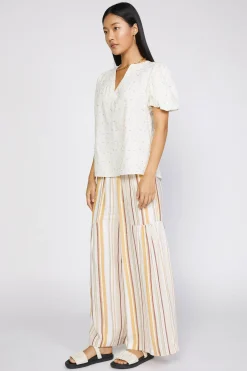 Best Smocked Sleeve Top Women Short Sleeve Tops