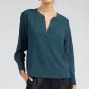 Best Sparkle Blouse Women Long Sleeve Tops