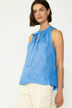 Clearance Sunburst Halter Top Women Sleeveless Tops