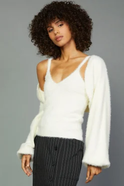 Online Sweater Shrug Cami Set Women Knitwear | Coats & Jackets