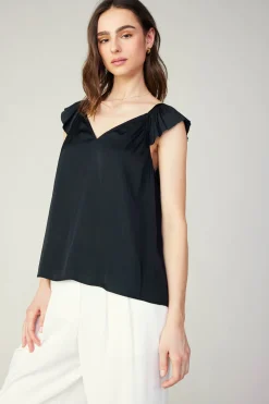 Clearance Sweetheart Neck Tank Top Women Sleeveless Tops