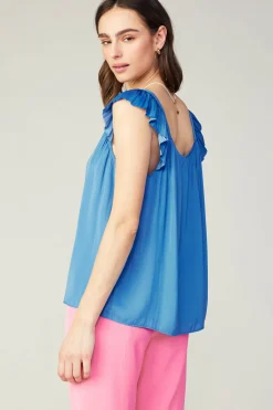 Fashion Sweetheart Neck Tank Top Women Sleeveless Tops