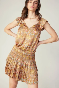 Outlet Sweetheart Smocked Mini Dress Women Mini Dresses