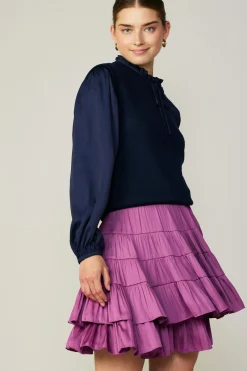 New Tiered Mini Skirt Women Skirts