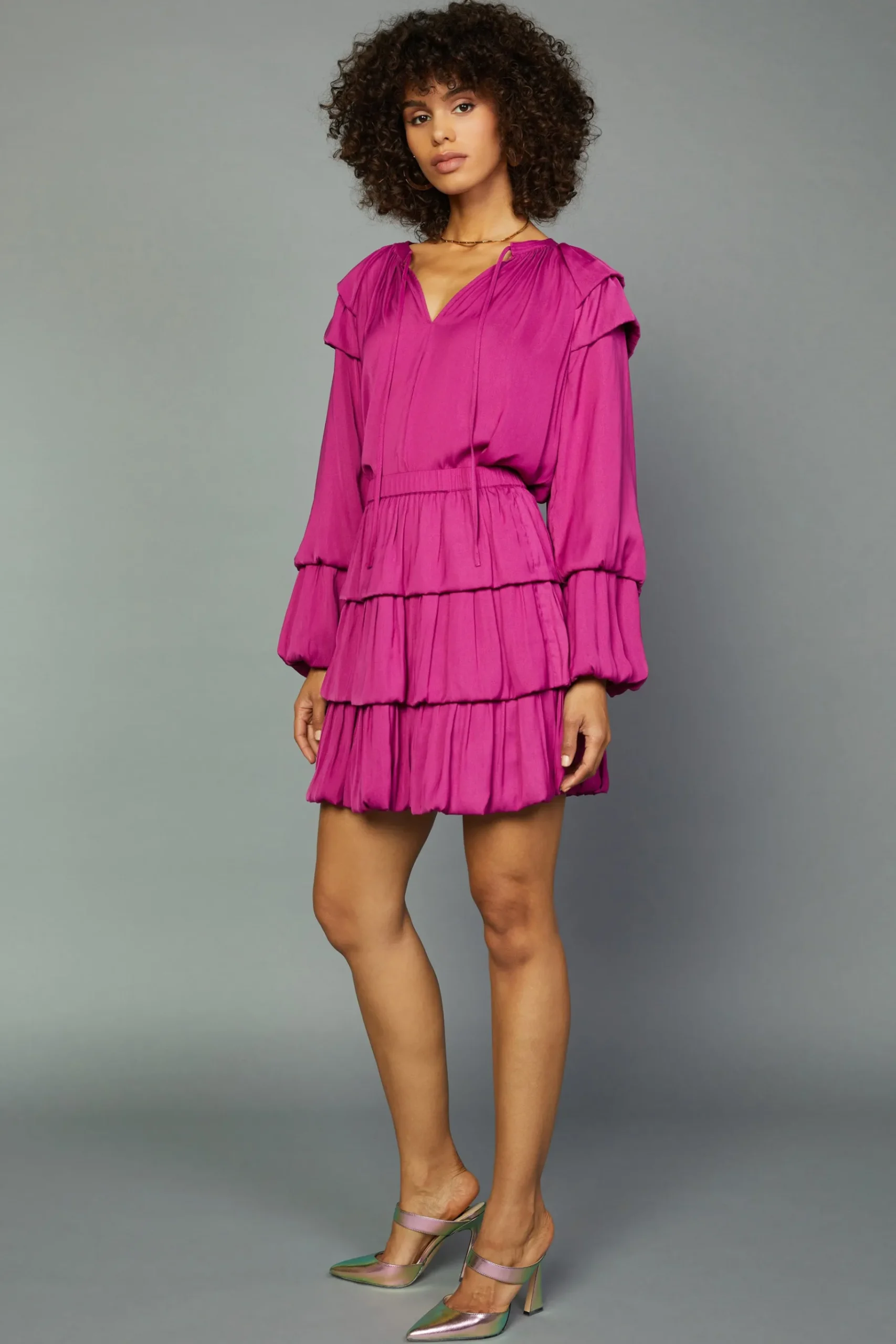 Online Tiered Mini Skirt Women Skirts