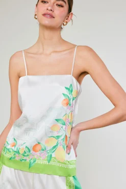 Sale Tuscan Citrus Cami Women Sleeveless Tops