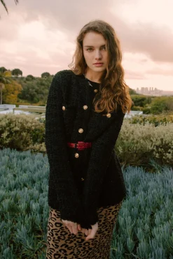 Fashion Tweed Jacket Women Coats & Jackets