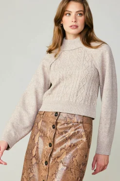 Clearance Two Piece Cable Knit Sweater Women Sweaters