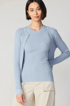 Outlet Two Piece Cardigan Set Women Cardigans