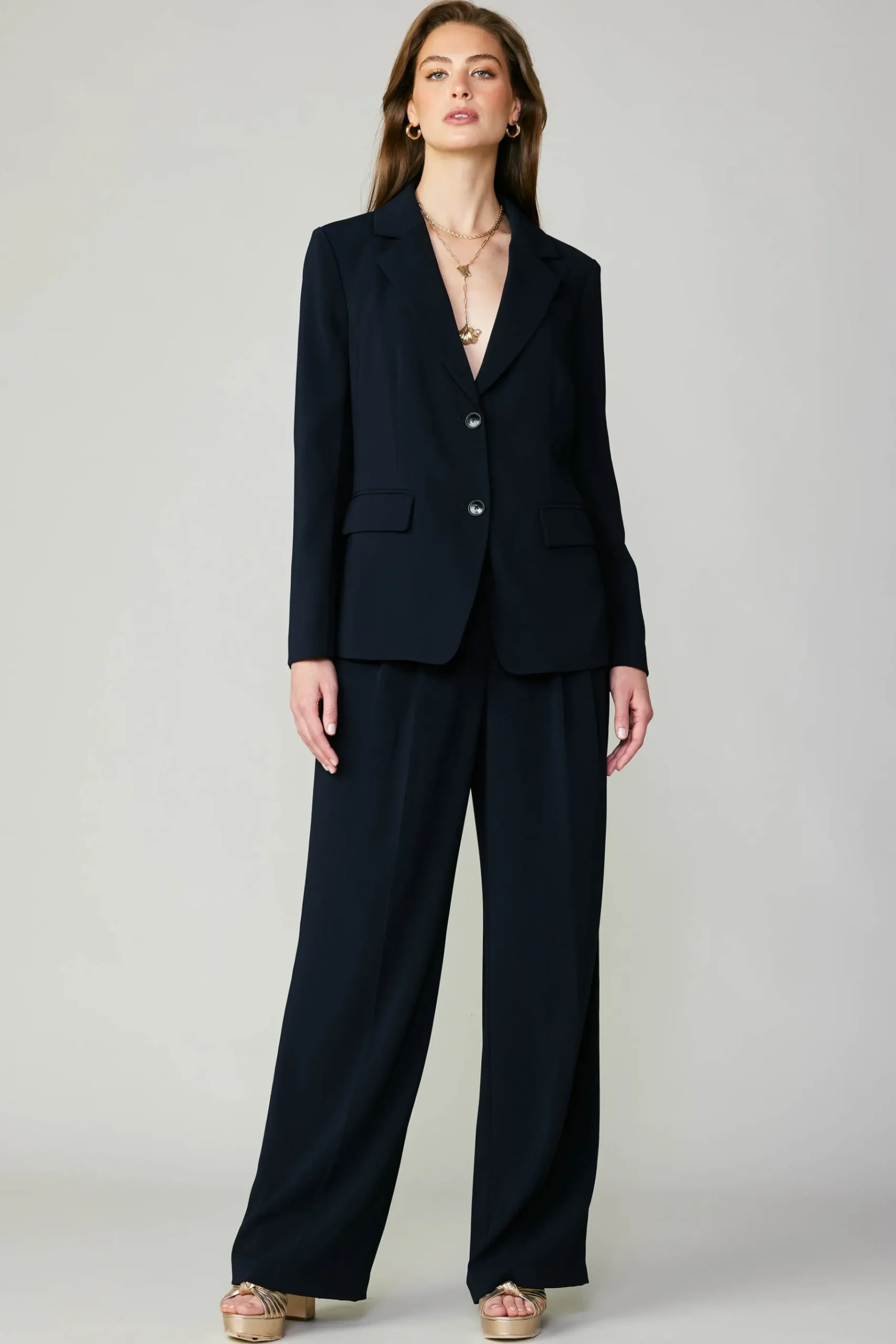 Fashion Welt Pocket Blazer Women Coats & Jackets