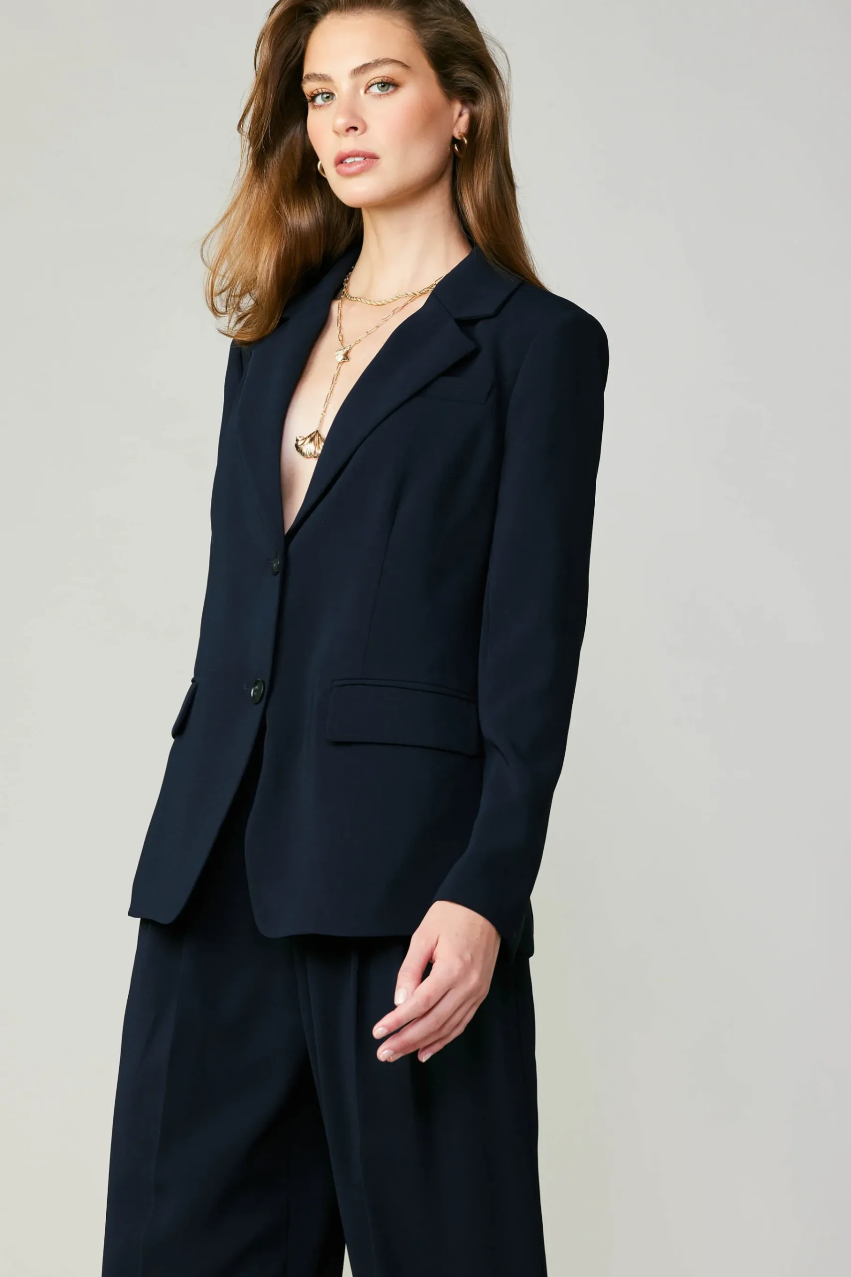Fashion Welt Pocket Blazer Women Coats & Jackets