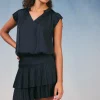 Discount Zoey Pleated Mini Dress Women Mini Dresses