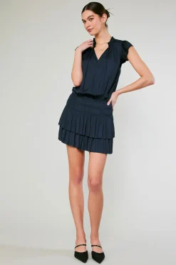 Outlet Zoey Pleated Mini Dress Women Mini Dresses