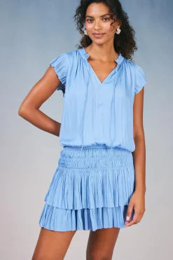 Sale Zoey Pleated Skirt Mini Dress Women Mini Dresses
