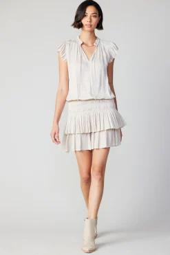 Clearance Zoey Pleated Skirt Mini Dress Women Mini Dresses